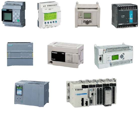 Different brands of PLC